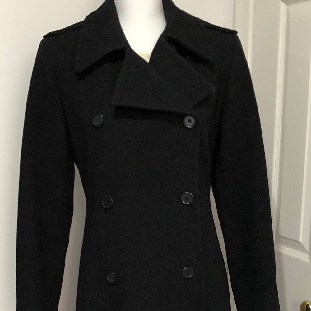 Perry Ellis Portfolio Merino Wool dress coat